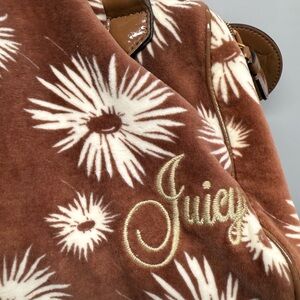 Juicy Couture Tan Floral handbag